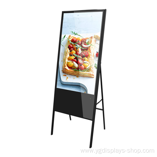 43 inch A-frame LCD Signage for advertising